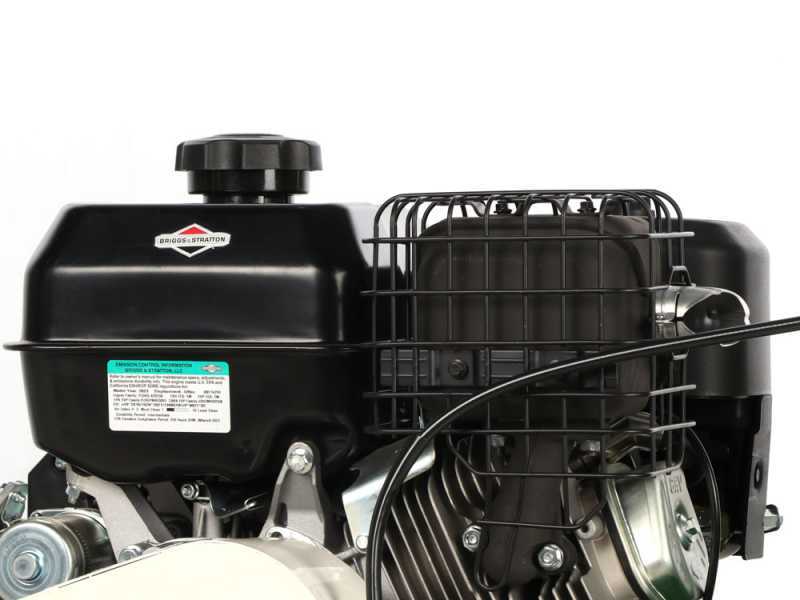 GreenBay Deep BSE-330 - Rogneuse de souches - Moteur B&amp;S XR2100 420 cm3 avec d&eacute;marrage &eacute;lectrique - Roue de coupe avec 8 fraises en carbure de tungst&egrave;ne