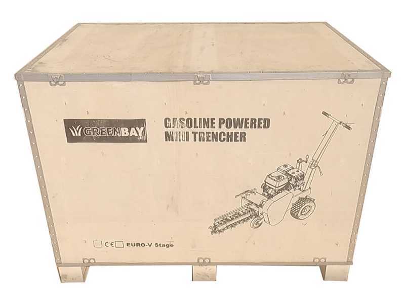 GreenBay DIG LE-600 - Trancheuse de sol thermique - Loncin G420F