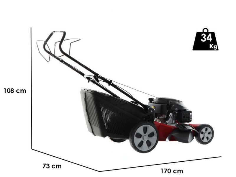 Tondeuse thermique autotract&eacute;e CastelGarden XC 53 S C - 4 en 1 - Moteur de 166 cm3