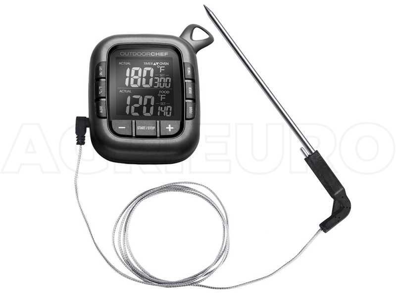Thermom&egrave;tre digital OutdoorChef Gourmet Check Black
