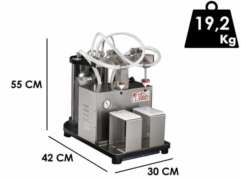 Remplisseuse &agrave; d&eacute;pression &eacute;lectrique Il-Tec Ultrafiller 2 Mignon - Remplisseuse pour liquides alimentaires