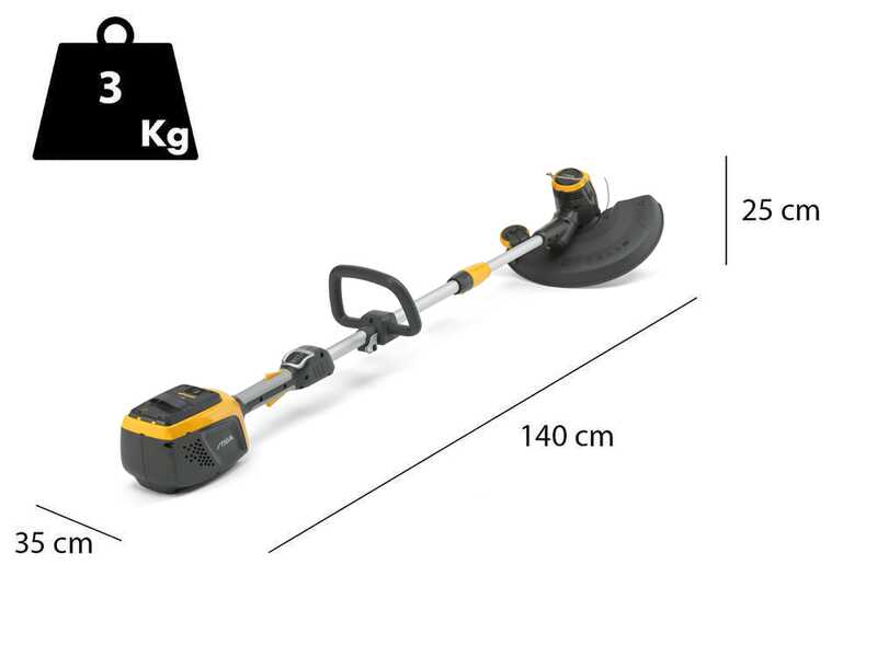 STIGA GT 500E Kit - D&eacute;broussailleuse &agrave; batterie - 48V 2Ah