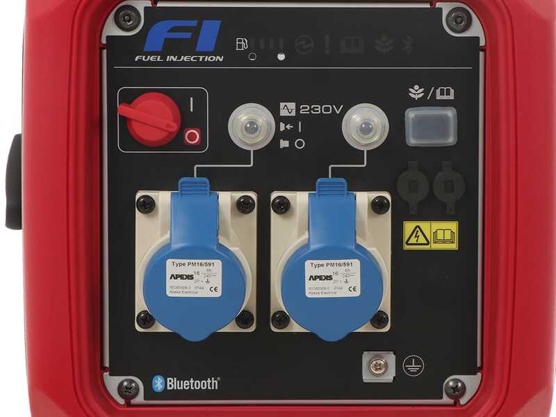 Honda EU32i - Groupe &eacute;lectrog&egrave;ne inverter insonoris&eacute; bluetooth 3.2 kW - Continu 2.6 kW monophas&eacute;