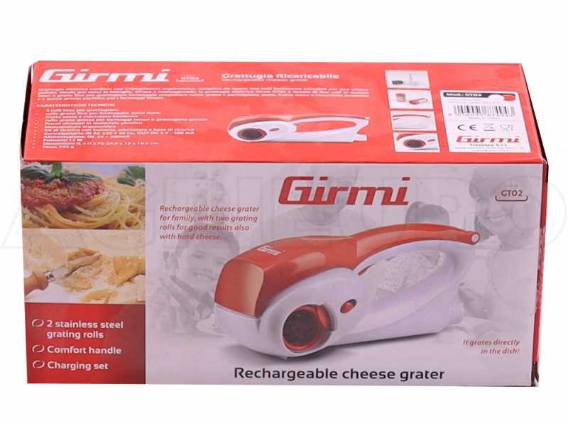 Girmi GT0201 - R&acirc;pe &agrave; batterie - 2 rouleaux offerts