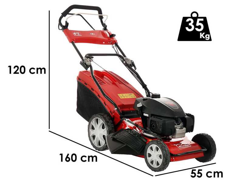 Marina Systems AGRI 46 SH - Tondeuse &agrave; gazon thermique autotract&eacute;e - Honda GCVx 145
