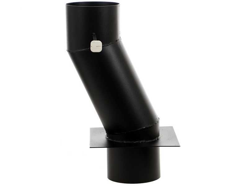 Raccord fum&eacute;e avec vanne Sunday pour Forno Quadro