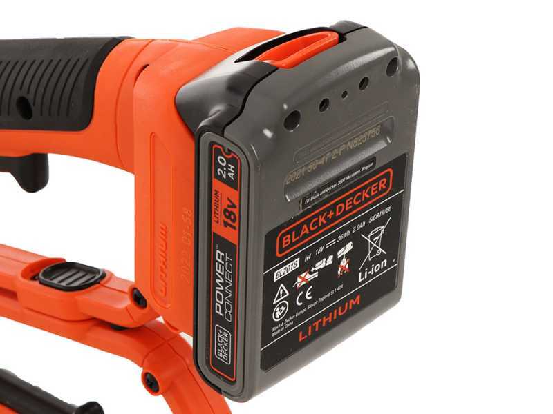 &Eacute;lagueuse sur batterie Black&amp;Decker Alligator GKC1000L - Batterie 18V 2Ah