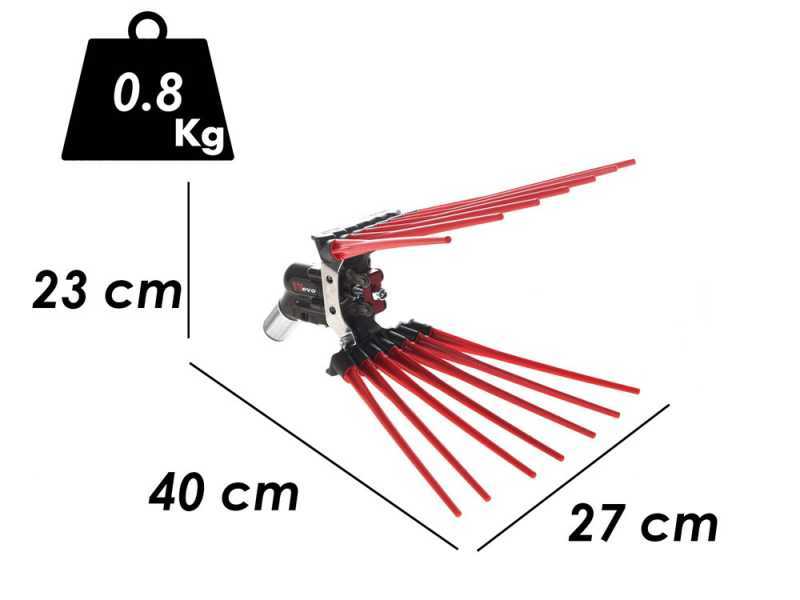 Peigne vibreur pneumatique Lisam V8 Evo -7 - 8 bars - 1900 battements par minute