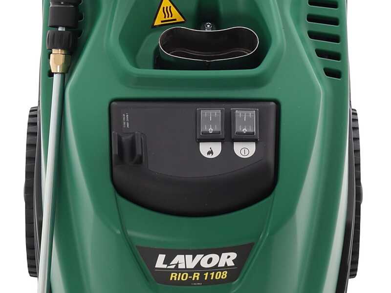 Lavor RIO-R 1108 - Nettoyeur haute pression &agrave; eau chaude Lavorwash - 145 bar - 450 L/h