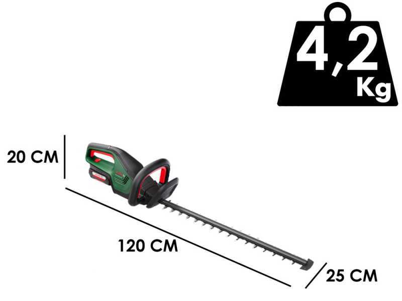 Taille-haies &agrave; batterie Bosch AdvancedHedgeCut 36 - longueur de la lame 65 cm - SANS BATTERIE NI CHARGEUR