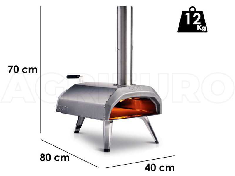 Ooni KARU 12 - Four &agrave; bois pour pizza - Capacit&eacute; de cuisson : 1 pizza