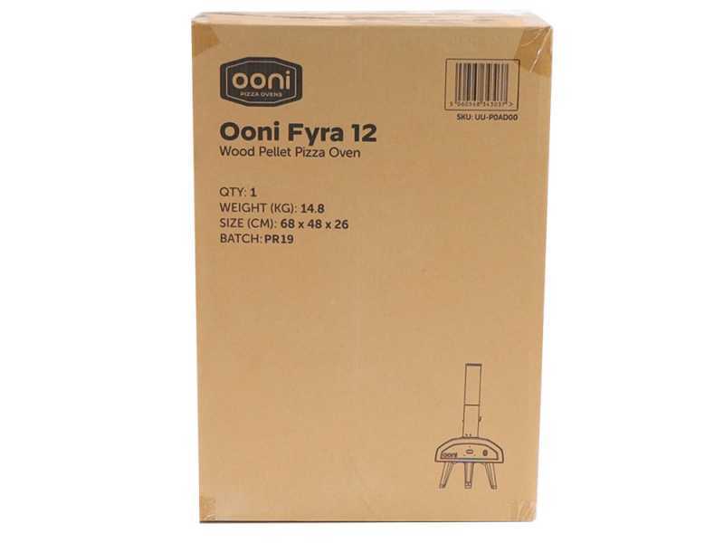 Ooni FYRA 12 - Four &agrave; Pellet pour pizza - Capacit&eacute; de cuisson : 1 pizza