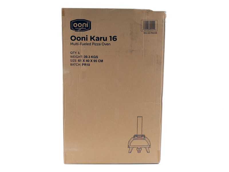 Ooni KARU 16 - Four &agrave; bois pour pizza - Surface de cuisson de 42x42 cm