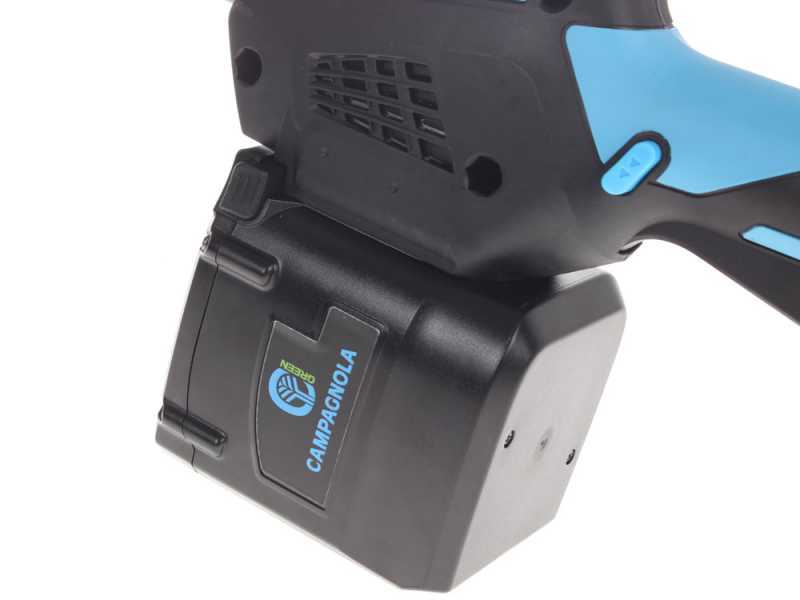 Perche &eacute;lagueuse &eacute;lectrique &agrave; batterie Campagnola T-REX 160 - 240 sur perche  - Batterie de 21,6 V 5 Ah