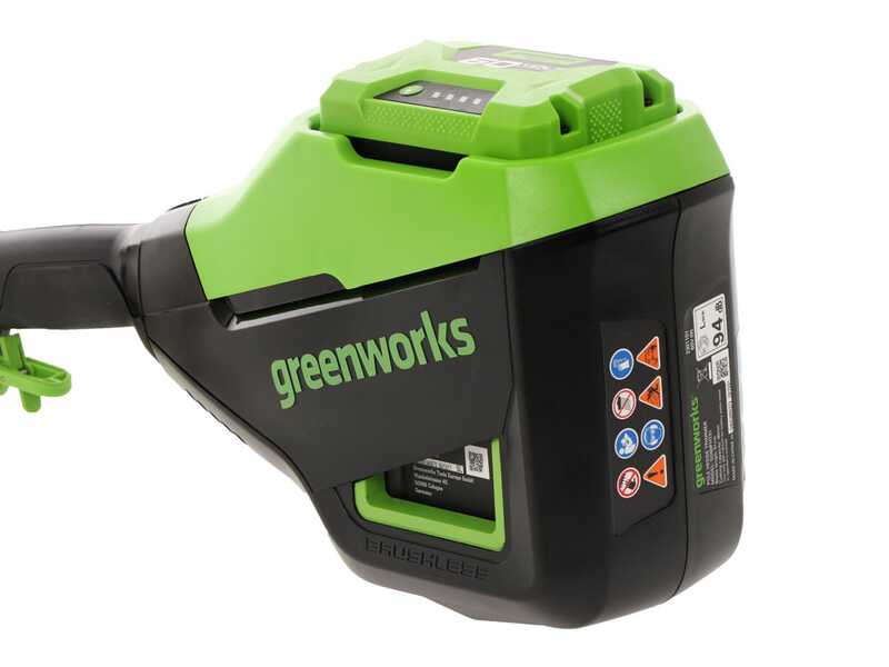 Greenworks G60PHT51 - Taille-haie sur perche de rallonge &agrave; batterie 60V - SANS BATTERIE NI CHARGEUR