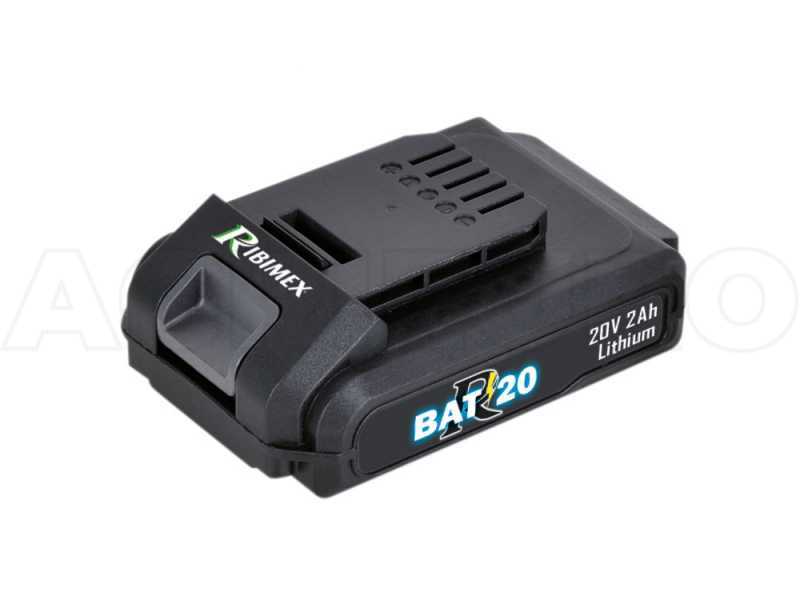 RIBIMEX PRBAT20/CBSB - Coupe-bordure &agrave; batterie - SANS BATTERIE NI CHARGEUR