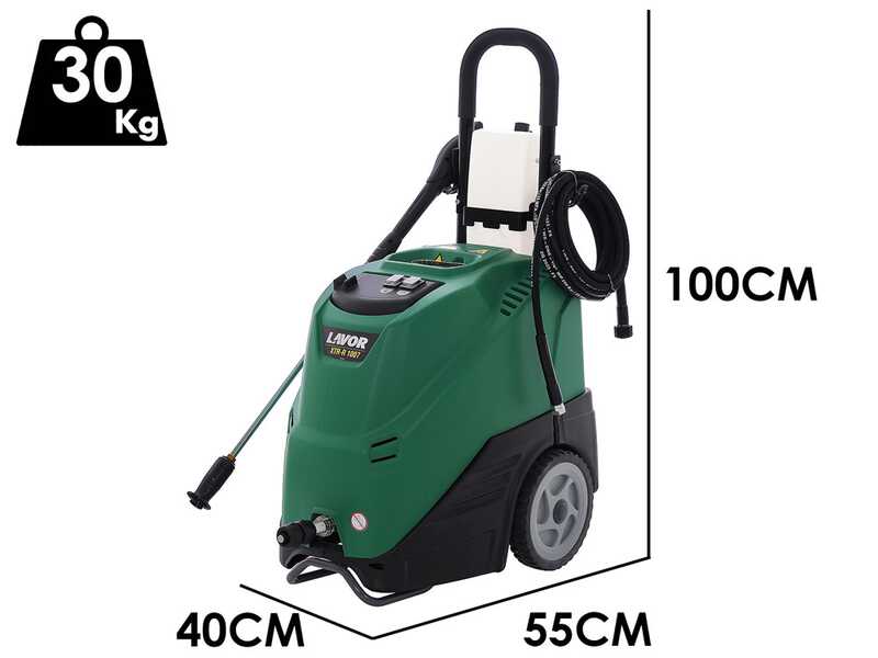 Lavor XTR-R 1007 - Nettoyeur haute pression &agrave; eau chaude - 135 bar - 420 l/h - 36032-00105