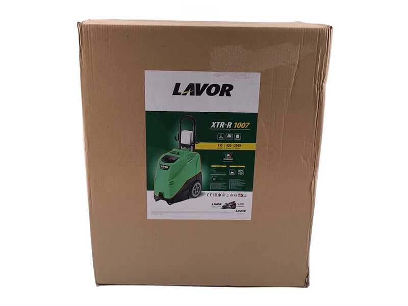 Lavor XTR-R 1007 - Nettoyeur haute pression &agrave; eau chaude - 135 bar - 420 l/h - 36032-00105