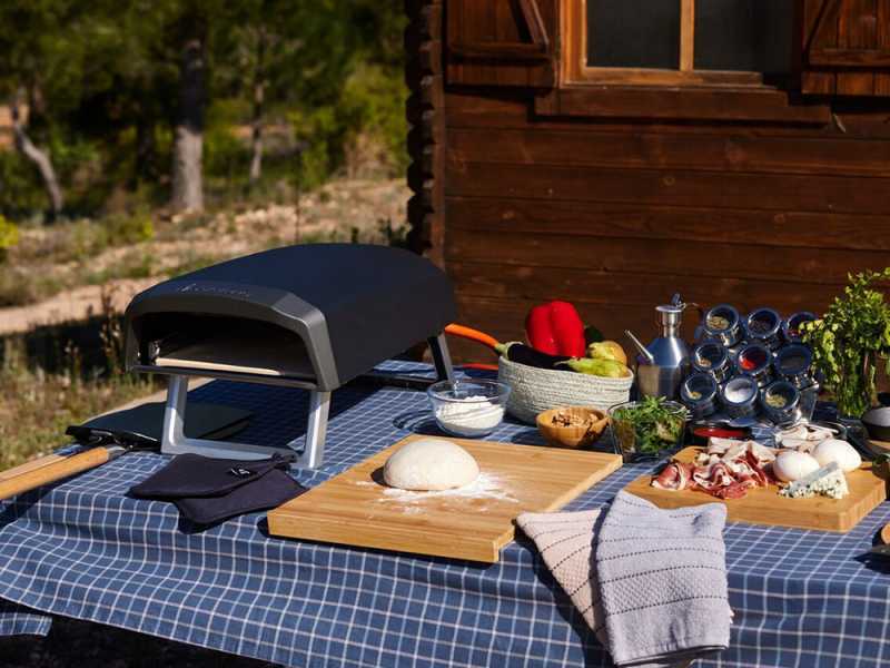 Four &agrave; gaz pour pizzas Masterpro - Capacit&eacute; de cuisson : 1 pizza
