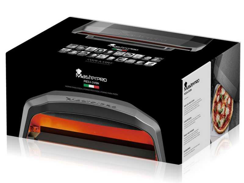 Four &agrave; gaz pour pizzas Masterpro - Capacit&eacute; de cuisson : 1 pizza