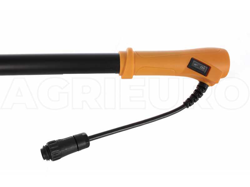 Peigne vibreur &eacute;lectrique &agrave; batterie Volpi Olytech Dualcomb 13 (200-290 cm) perche t&eacute;lescopique