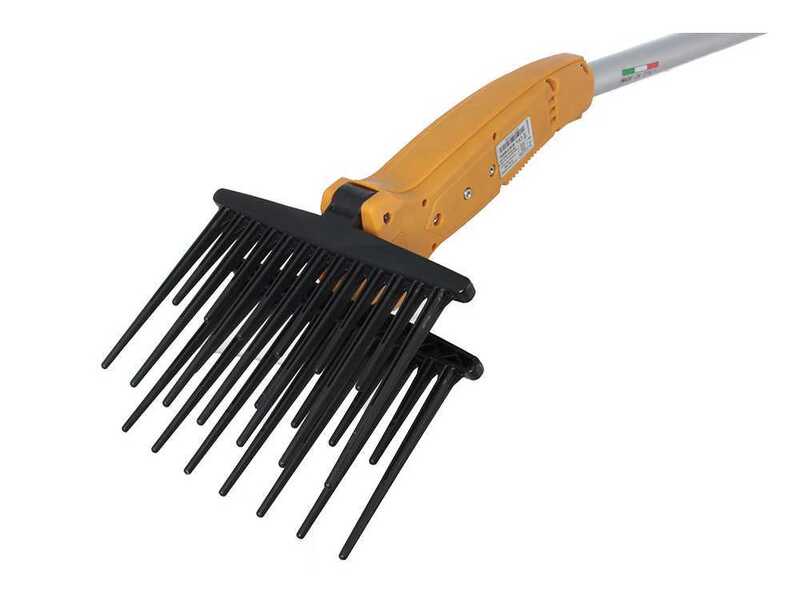Volpi Olytech Dualcomb 13 - Peigne vibreur électrique à batterie 200-290 cm perche télescopique