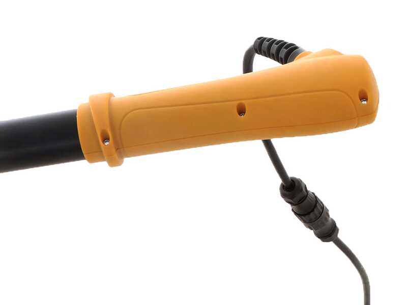 Volpi Olytech Essential 455L - Peigne vibreur &eacute;lectrique 210/300 cm &agrave; batterie de type automobile avec c&acirc;ble inclus - Perche t&eacute;lescopique