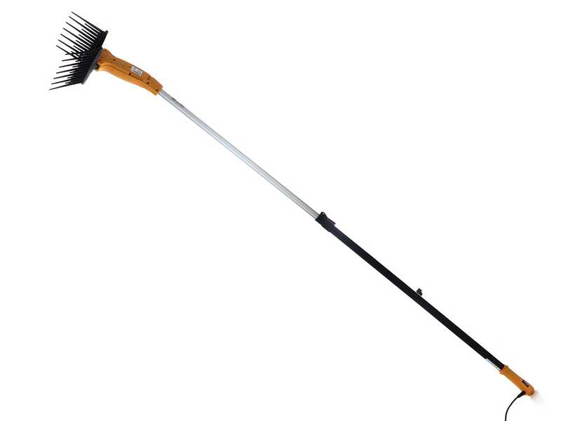 Volpi Olytech Dualcomb 13 - Peigne vibreur &eacute;lectrique &agrave; batterie (230-350 cm) - perche t&eacute;lescopique