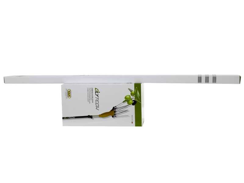 Volpi Olytech Essential 455XL - Peigne vibreur &eacute;lectrique 240/360 cm &agrave; batterie de type automobile avec c&acirc;ble inclus - Perche t&eacute;lescopique