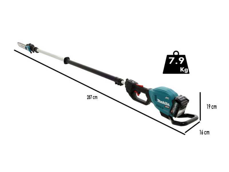 Perch&eacute; &eacute;lagueuse &eacute;lectrique &agrave; batterie Makita UA004G de 40V 4Ah - Batterie et chargeur inclus
