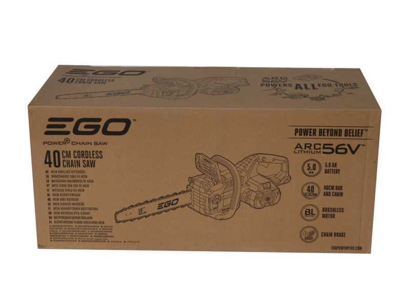 PROMO EGO Tron&ccedil;onneuse &agrave; batterie EGO CS1610E 56V - coupe 40 cm - SANS BATTERIE NI CHARGEUR