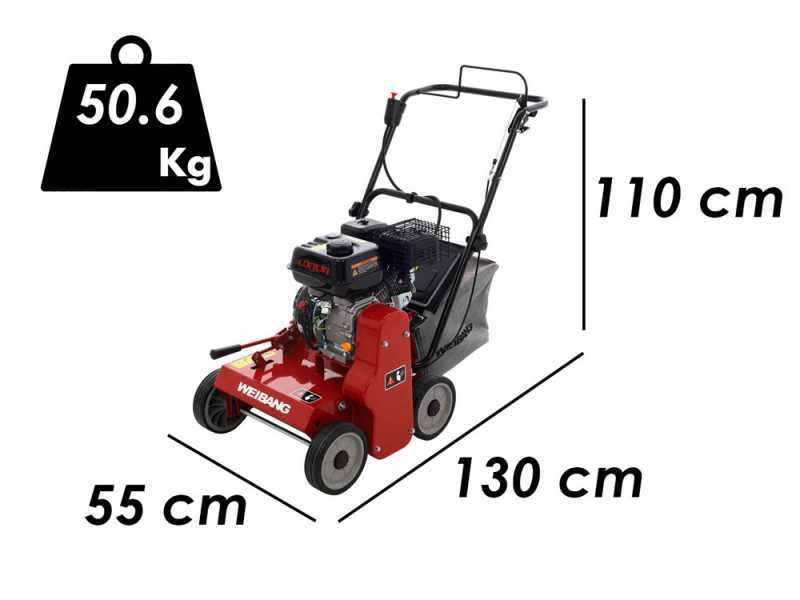 Weibang WB384RC - A&eacute;rateur professionnel thermique - Moteur Loncin G200F