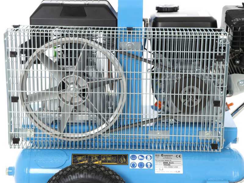 KIT Motocompresseur Campagnola MC 548 7HP + 2 Peignes Vibreurs pneumatiques Tuono Evo