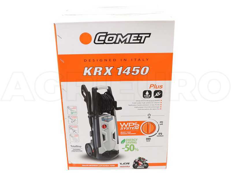 Nettoyeur haute pression Comet KRX 1450 Plus - &eacute;lectrique &agrave; eau froide - avec enrouleur - 160 bar