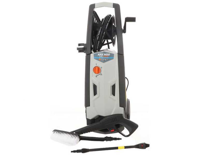 Nettoyeur haute pression Comet KRX 1450 Plus - &eacute;lectrique &agrave; eau froide - avec enrouleur - 160 bar
