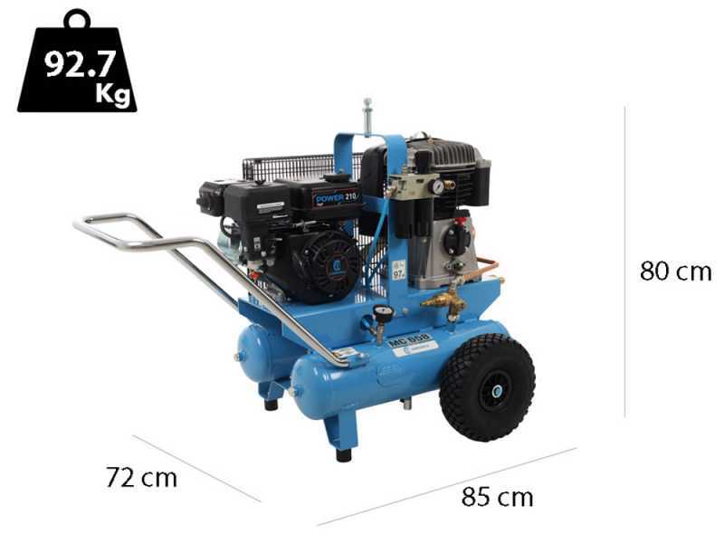Motocompresseur thermique Campagnola MC 658  moteur essence 7 CV