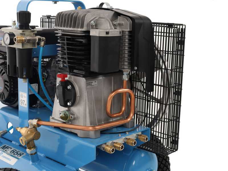 Motocompresseur thermique Campagnola MC 658  moteur essence 7 CV