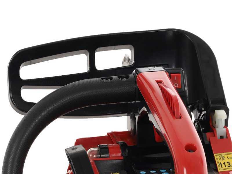 GeoTech GMS 25-25C - Tronçonneuse de taille thermique - Guide carving de 25 cm