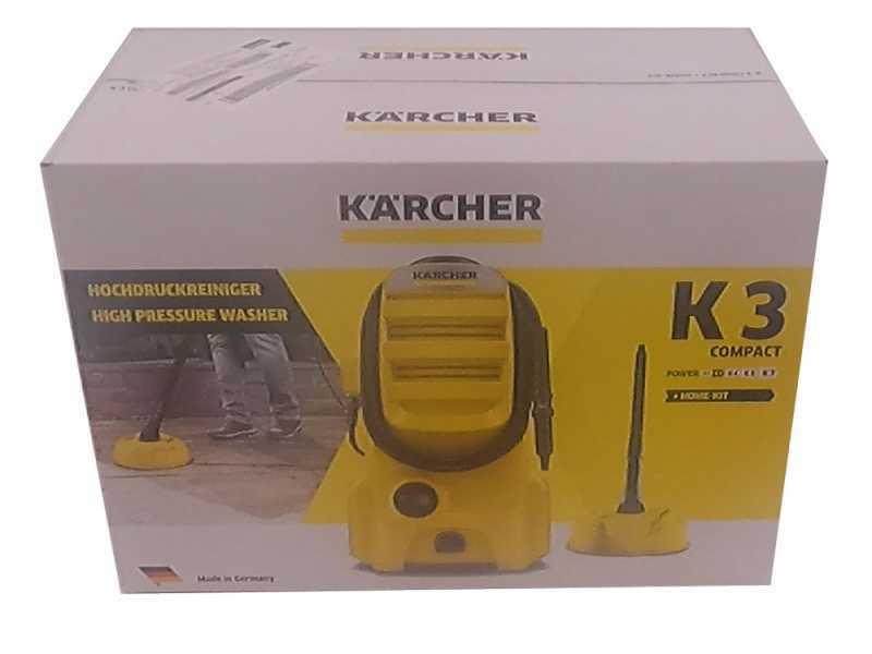 Nettoyeur haute pression &agrave; eau froide Karcher K3 Compact Home - 120 Mbar