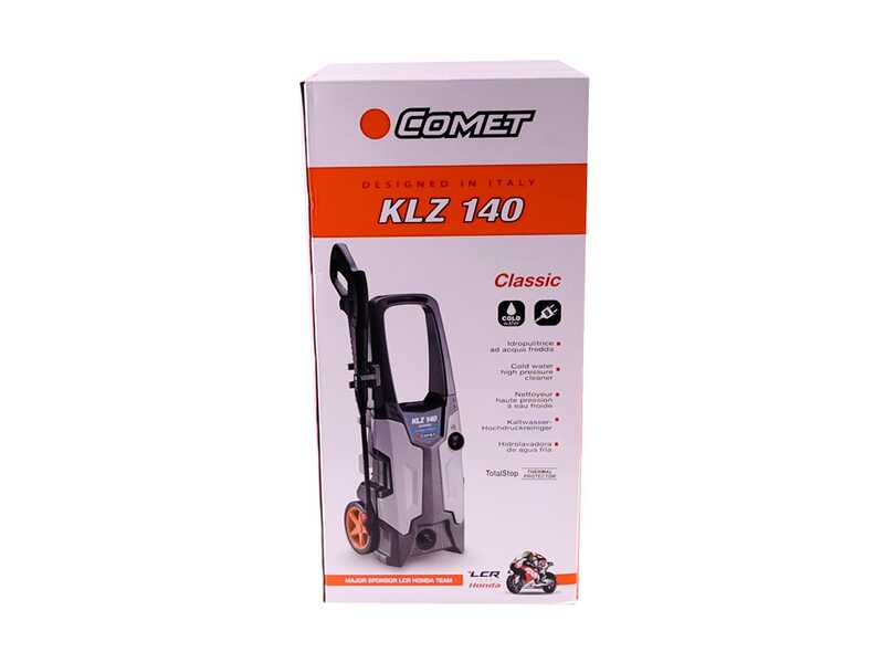 Nettoyeur haute pression &agrave; eau froide Comet KLZ 140 Classic - Pression maximale 140 bars