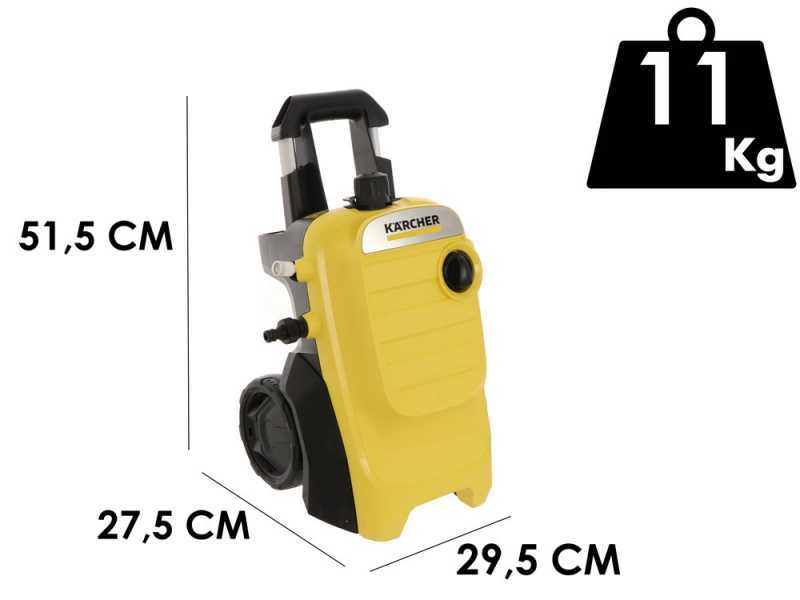 Nettoyeur haute pression &agrave; eau froide Karcher K4 Compact - 420 l/h - 130 bars