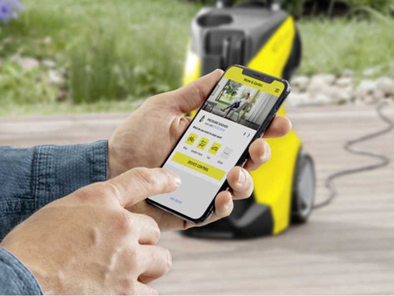 Nettoyeur haute pression &eacute;lectrique Karcher &agrave; eau froide K4 Power Control, 420 lt/h - 130 bars