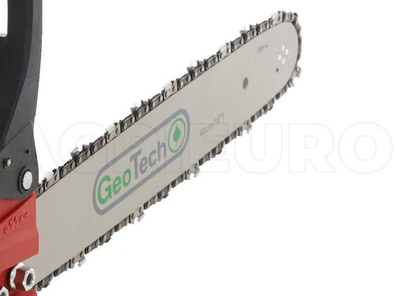 GeoTech GMS 37-40 - Tronçonneuse de taille thermique - Barre de 40 cm