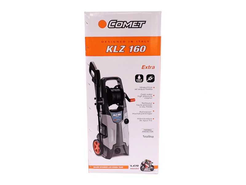Nettoyeur haute pression &agrave; eau froide Comet KLZ 160 Extra - Pression maximale 160 bars