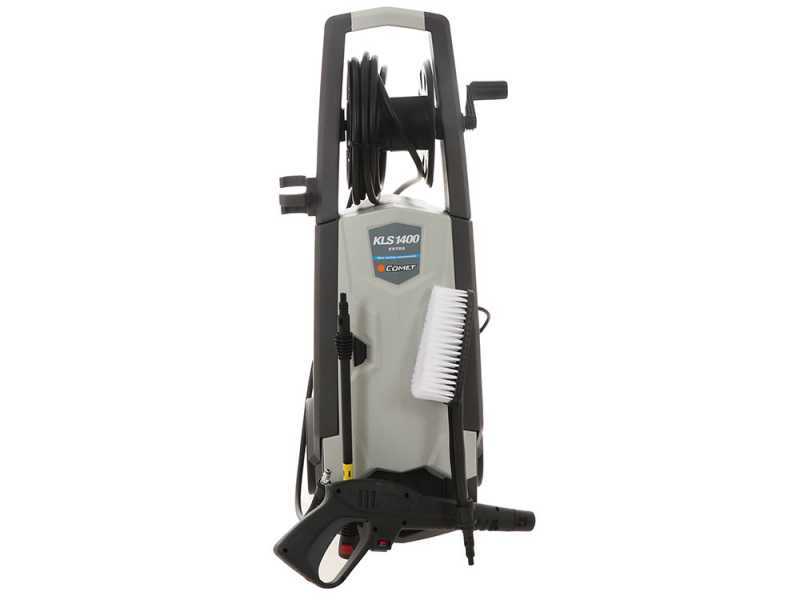 Nettoyeur haute pression Comet KLS 1400 Extra - &eacute;lectrique &agrave; eau froide - Avec enrouleur - 140 bars