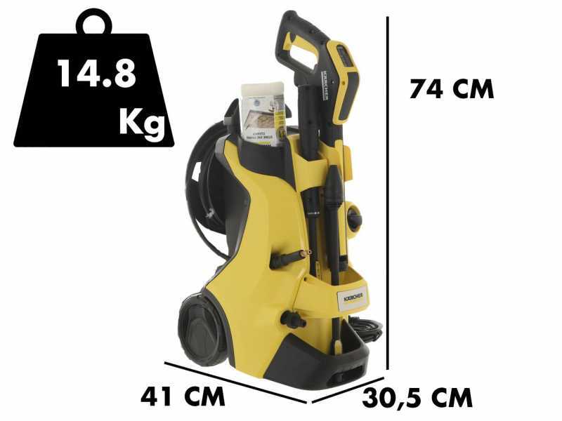 Karcher K4 Premium Power Control Home - Nettoyeur haute pression eau froide avec laveur de sols T5 - 130 bars