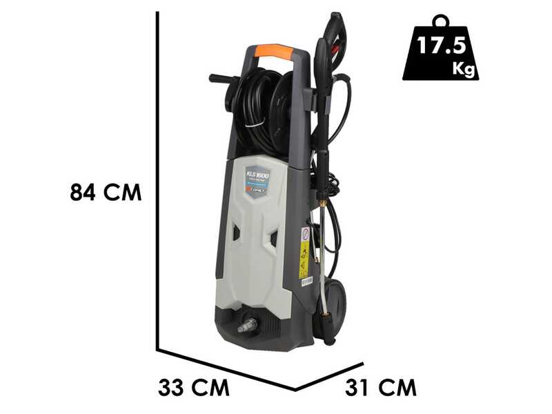 Comet KLS 1600 Gold Extra - Nettoyeur haute pression semi-professionnel &agrave; eau froide - 150 bars - 450 lt/h