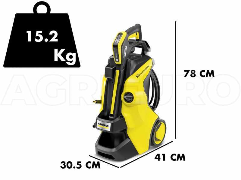 Nettoyeur haute pression Karcher &agrave; eau froide K5 Smart Control - avec Bluetooth