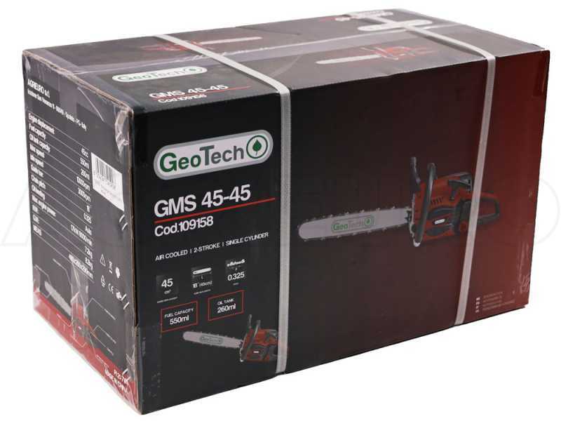 GeoTech GMS 45-45 - Tron&ccedil;onneuse de taille thermique - Lame de 45 cm