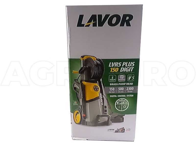 Nettoyeur haute pression LAVOR LVR5 PLUS 150 DIGIT - D&eacute;bit Max 8.33 l/min - 150 bars